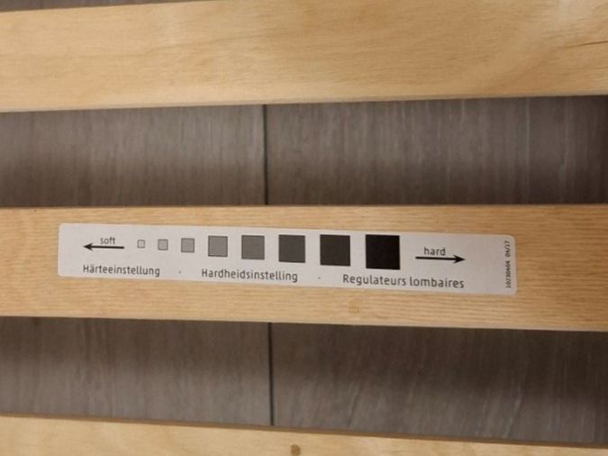 Reti a doghe: Lattenrost L 2000 NV 90x200cm Holz – Usato da Luzern venduto da liv_6n92 3