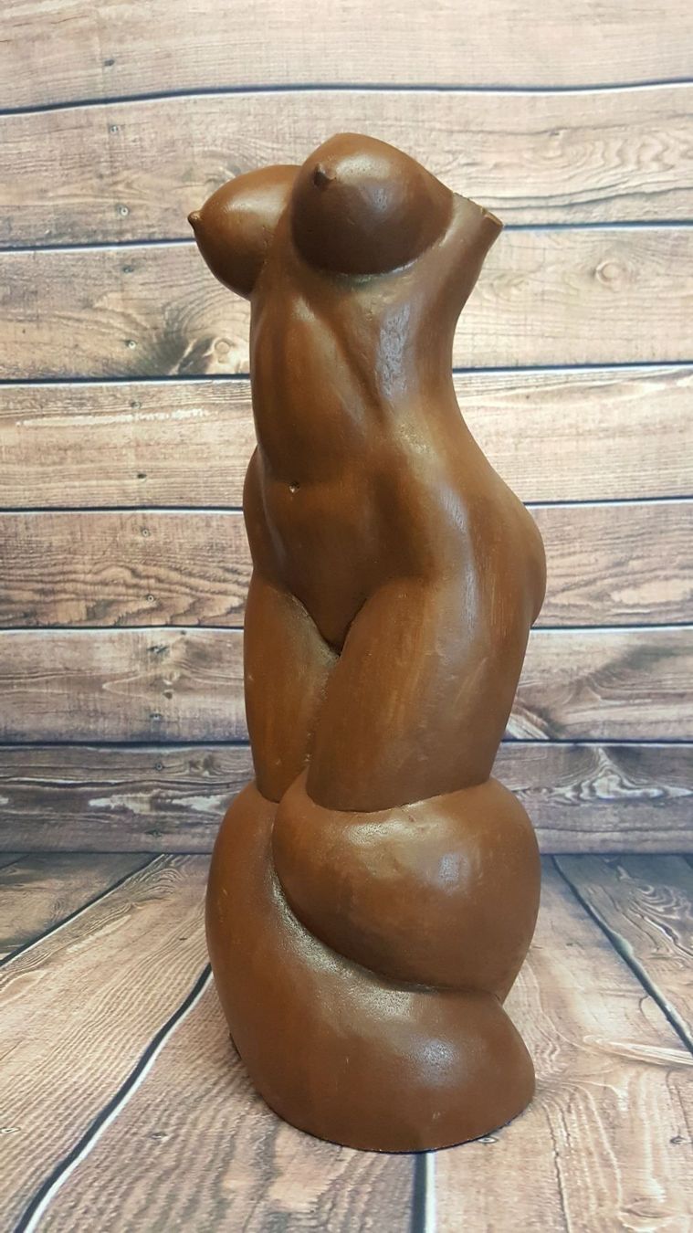 Skulpturen & Statuen: Skulptur Holzskulptur Figur Torso – Neu und originalverpackt aus Domat-ems von Gr8wood 3