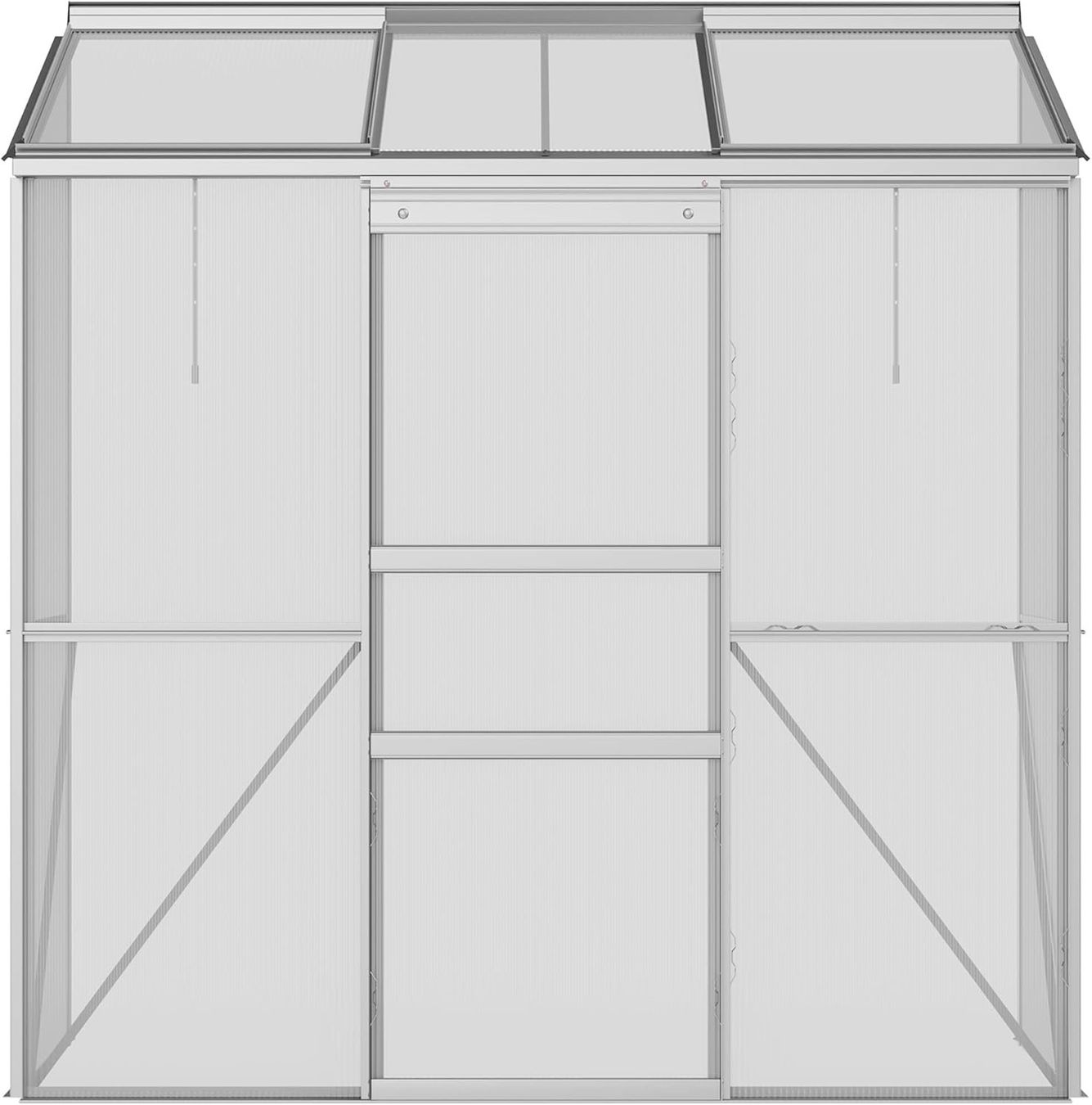 Casette da giardino & serre: Anlehngewächshaus 192x68x196cm – Nuovo e nell'imballaggio originale da Bottighofen venduto da zaap 6