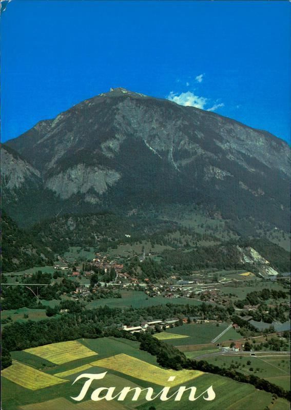 Cartoline postali: Flugaufnahme Tamins-Reichenau GR – Antico da Ettingen venduto da Kartenplanet