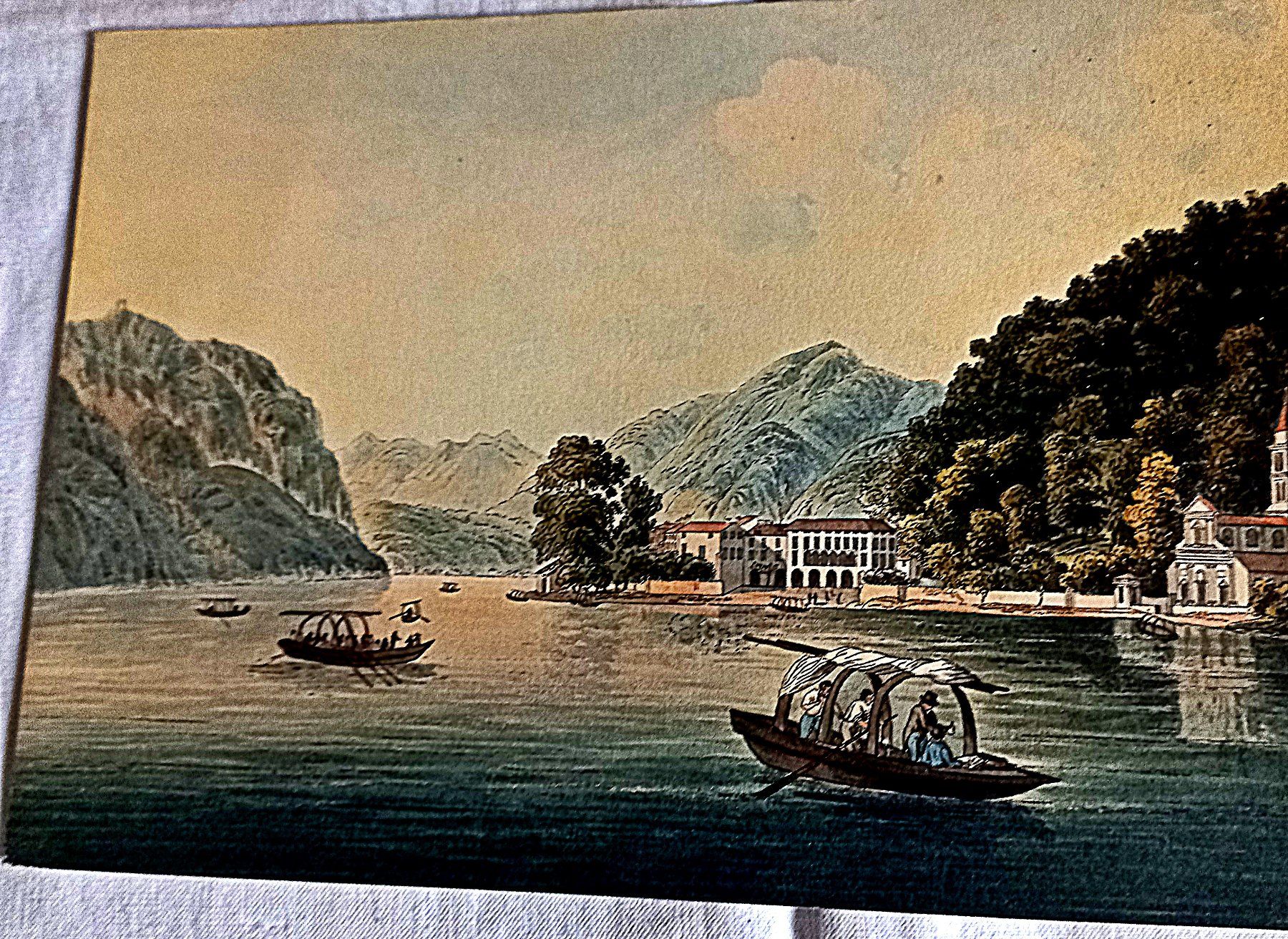 Tutti i francobolli: Ansicht von Bissone mit Briefmarken ^ – Usato da Baar venduto da 2cvbaar