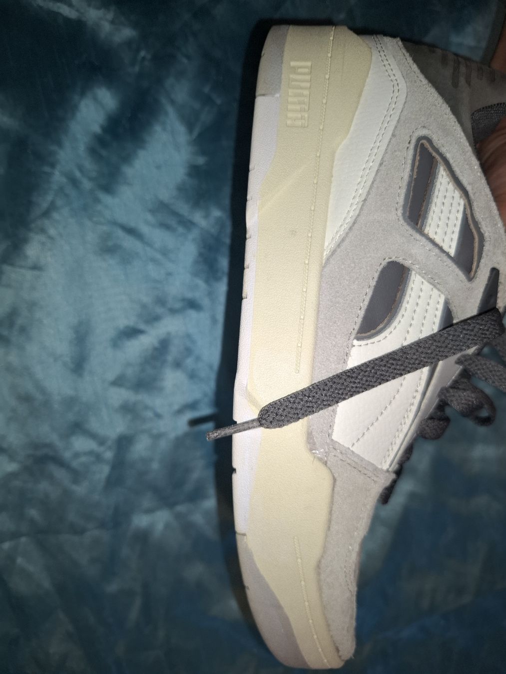 Puma Scarpe da uomo: Baskets Puma Slipstream Suede/Leather Grises & Beiges - 44 – Usato da Le Locle venduto da QUALI-PRIX 4