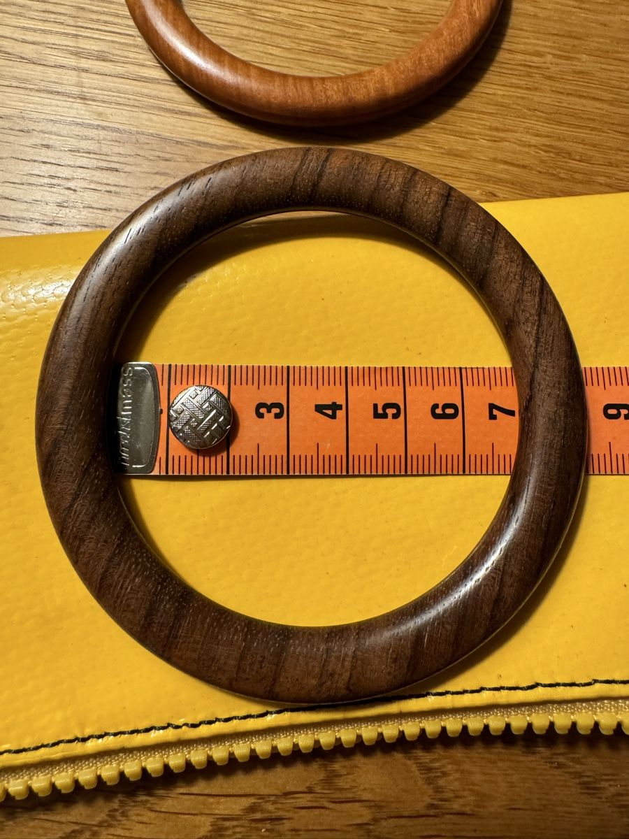 Armbänder & -reifen: 2 Holz Armreifen, Vintage, – Neu (gemäss Beschreibung) aus Aesch BL von Micimacko-4 3