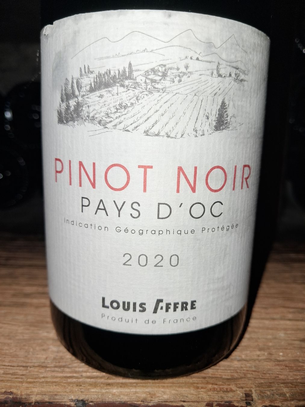 Vino: IGP Pinot Noir Louis Affre 2020 – Nuovo e nell'imballaggio originale da Le locle venduto da juliensaran 1