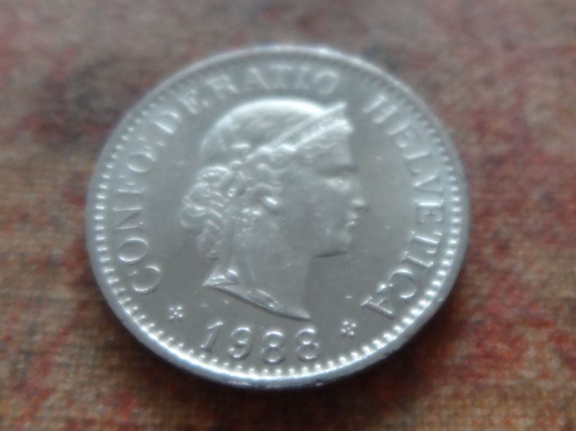 Tutti le monete: 10 Rp. 1988 – Usato da Romanel-sur-Lausanne venduto da Swift13