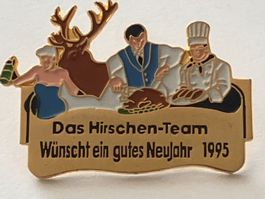 1 Pin Hirschen Team Neujahr 1995