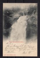 Oberer Reichenbachfall (Hasli) BE, 1901, ʘ Meiringen+Glarus
