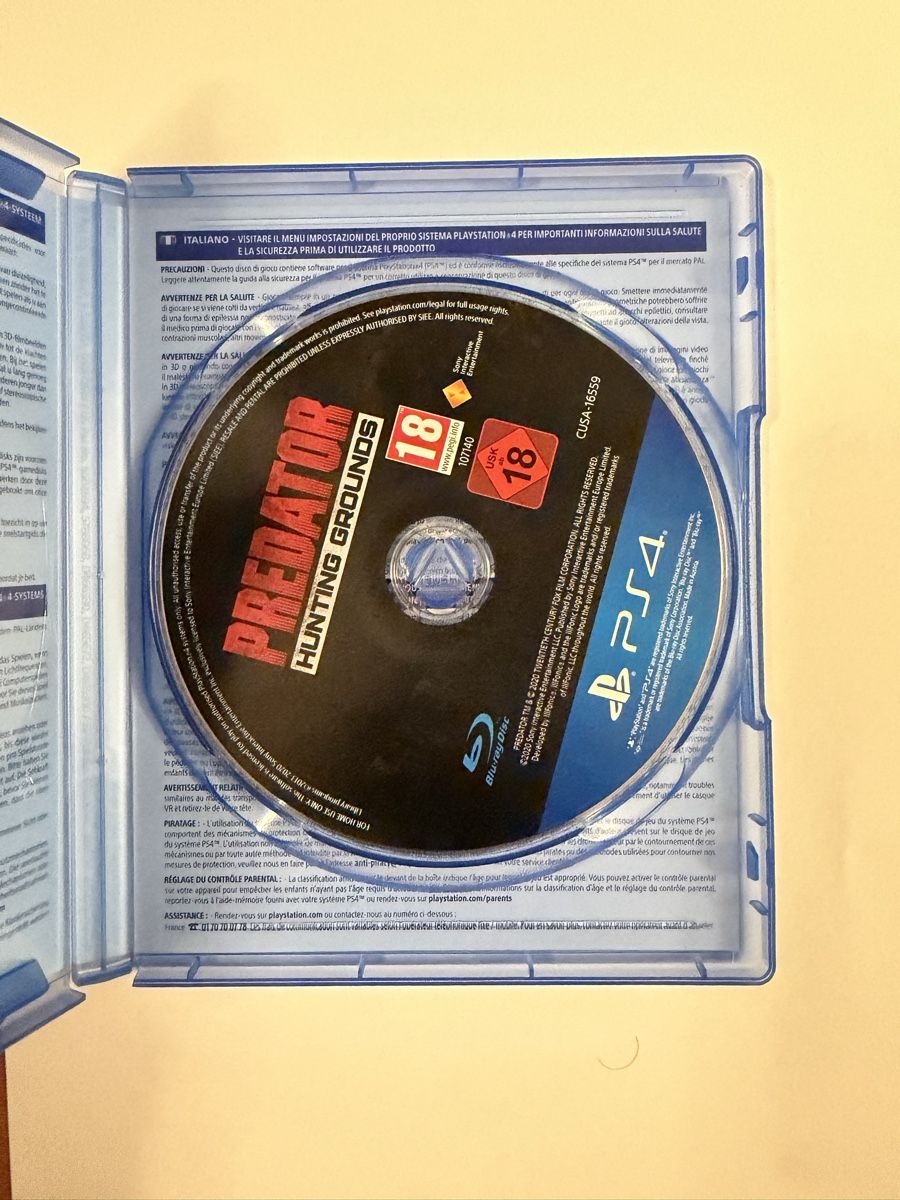 Sony Spiele: Predator Hunting Grounds Ps4 Game – Gebraucht aus Hendschiken von Jamie2006 2