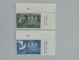 1945, PAX, ZNr. 269+270, postfrisch