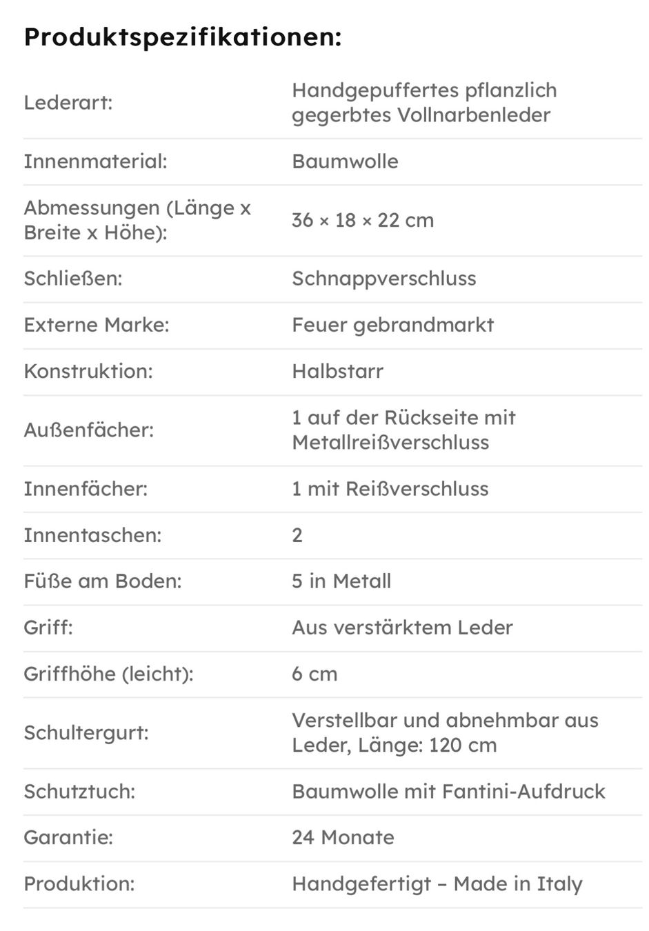 Valigie & Borse: Arzttasche aus Leder Uffizi – Nuovo e nell'imballaggio originale da Wittenbach venduto da bes_k8vr 7
