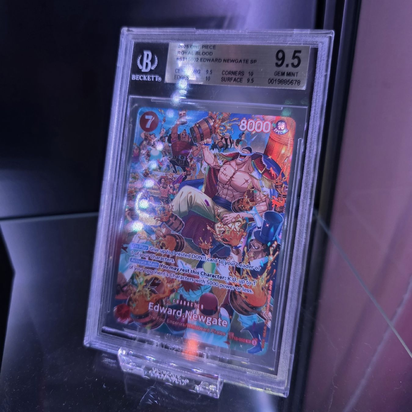 Bandai Carte collezionabili: One Piece - Edward Newgate SP BGS 9.5 Englisch – Nuovo (secondo la descrizione) da Bern venduto da HotOden