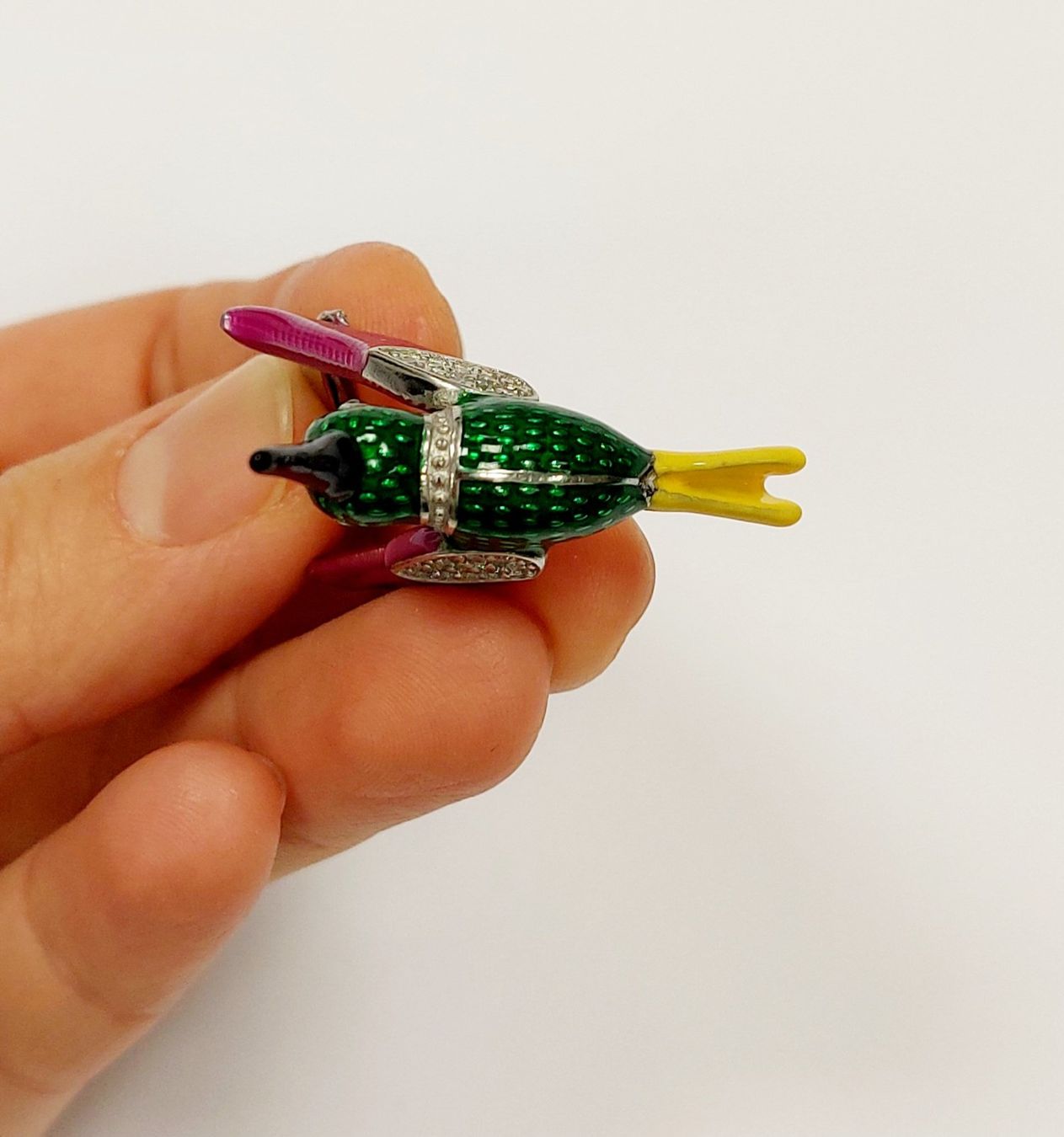 Ciondoli: NEU Grosse Kolibri Anhänger Silber 925 – Nuovo (secondo la descrizione) da Madetswil venduto da triforuz 5