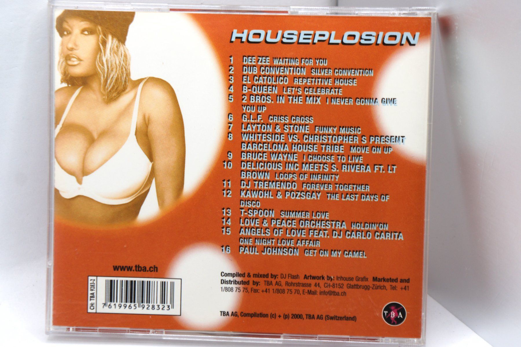 CD: CD DJ Flash: Houseplosion 004 Whiteside vs. Christopher S. – Usato da Ernetschwil venduto da luisvonerni 1