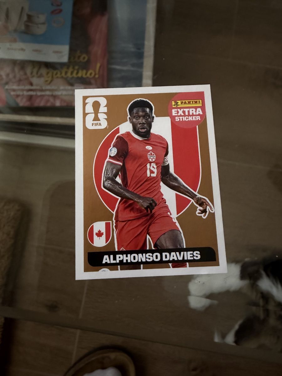 Panini Sammelbilder & Trading cards: Extra sticker panini Alphonso Davies  – Neu (gemäss Beschreibung) aus Pregassona von JJones79