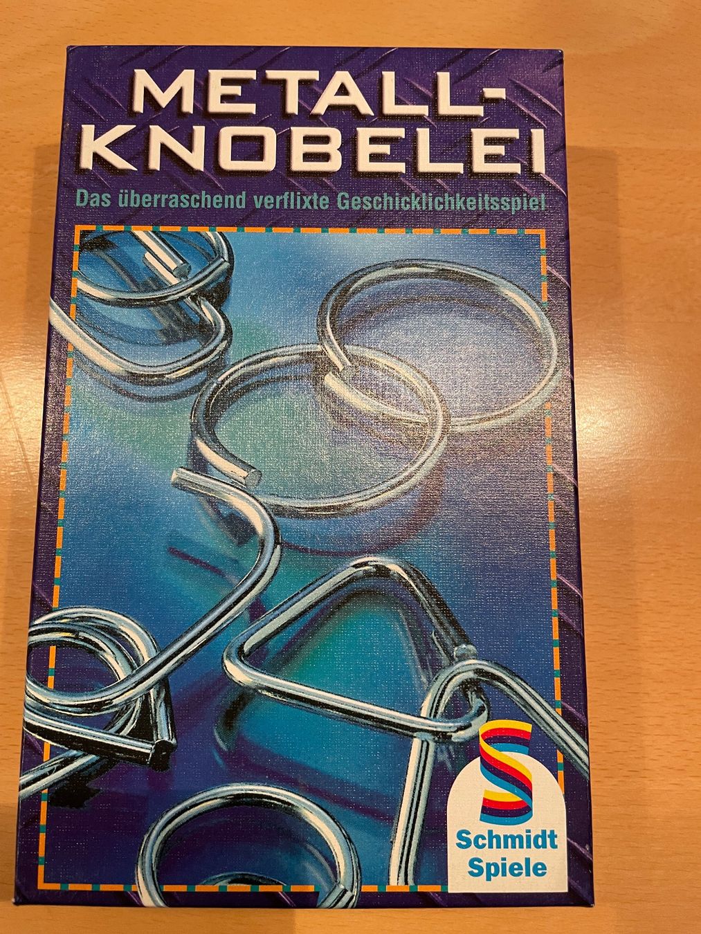 Giochi: Geschicklichkeitsspiel Metall-Knobelei – Usato da Speicher venduto da boaserra