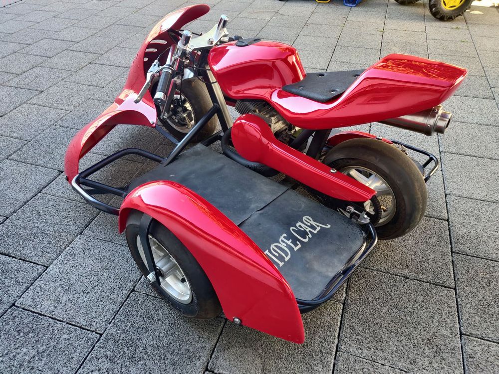 Pocket bike hot sale sidecar