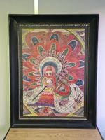 Adolf WÖLFLI Plakat - schöner, alter Rahmen - 126 x 96 cm