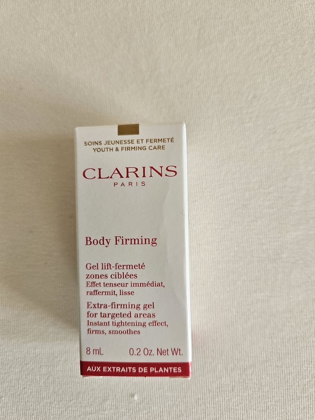Clarins Idratazione: CLARINS Body Firming Gel – Nuovo e nell'imballaggio originale da Zürich venduto da Lejahan77