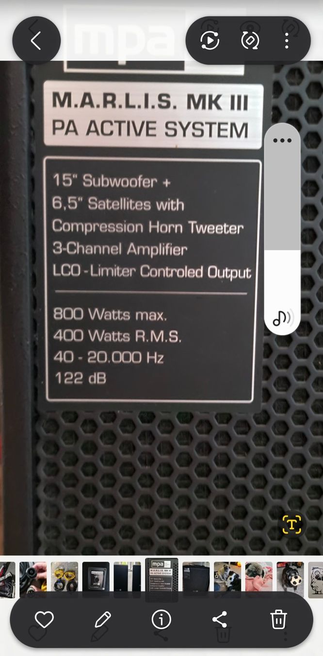 Lautsprecher: Bass & Boxen M.A.R.L.I.S – Gebraucht aus Menziken von He911 1