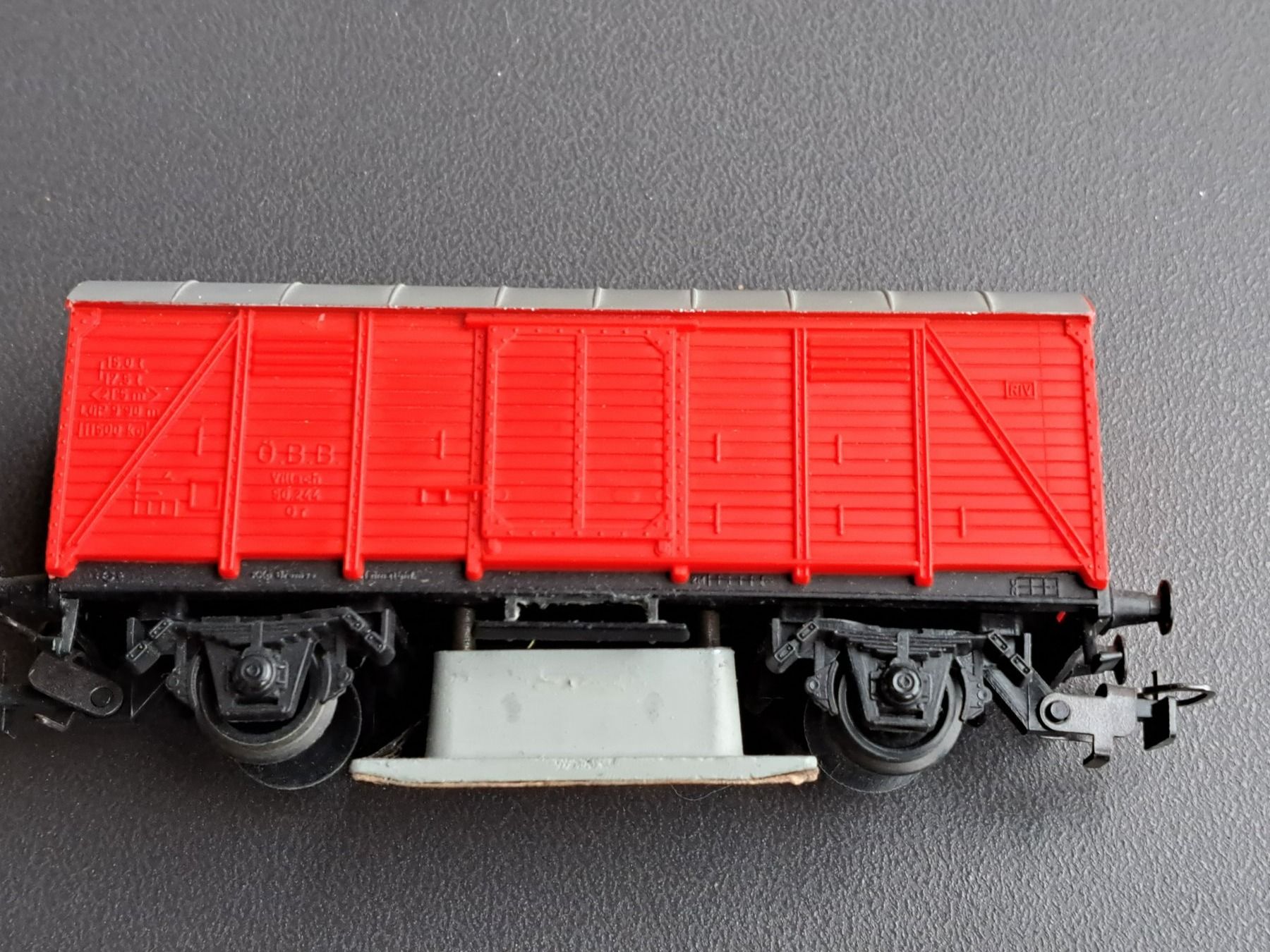Modellini di ferrovie: Schienenreinigungswagen – Usato da Bünzen venduto da Floh99 4