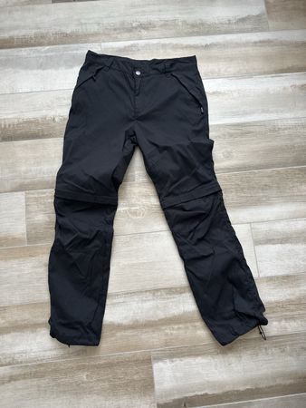 Wanderhose schwarz zip-off
