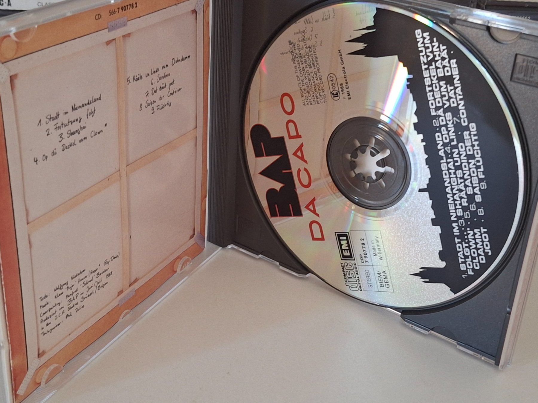 CD: CD BAP - Da Capo – Usato da Aarberg venduto da Jackup1 2