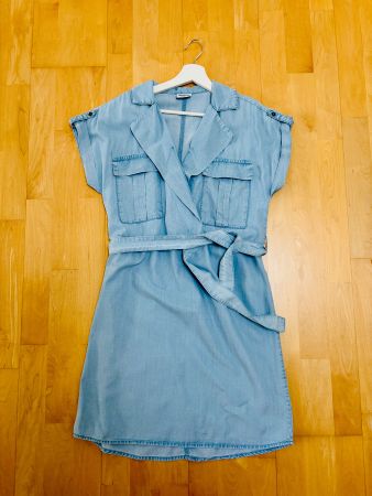 Jeanskleid hellblau von Noisy May - Gr. M