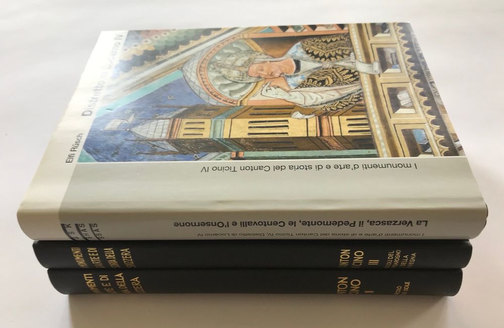 I Monumenti d'Arte e di Storia del Ticino- Volume II, III+IV 1