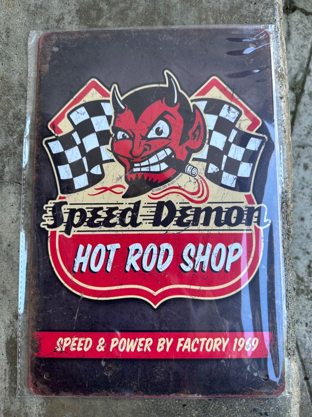 Insegne: Hot rod shop speed demon – Nuovo (secondo la descrizione) da Reinach AG venduto da rares75