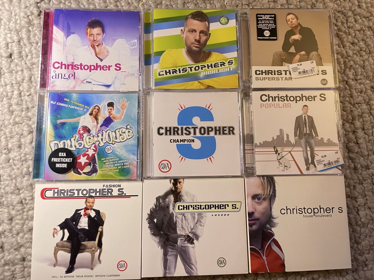 CD: 9x Christopher S (1x OXA Double House) – Nuovo (secondo la descrizione) da Reinach AG venduto da trigger7811