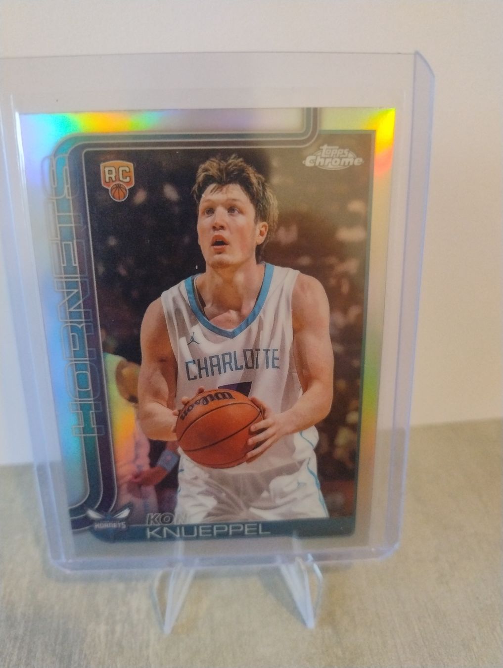 Topps Carte collezionabili: NBA 2025 TOPPS CHROME KON KNUEPPEL REFRACTOR No 254 – Nuovo (secondo la descrizione) da Martigny venduto da julionix