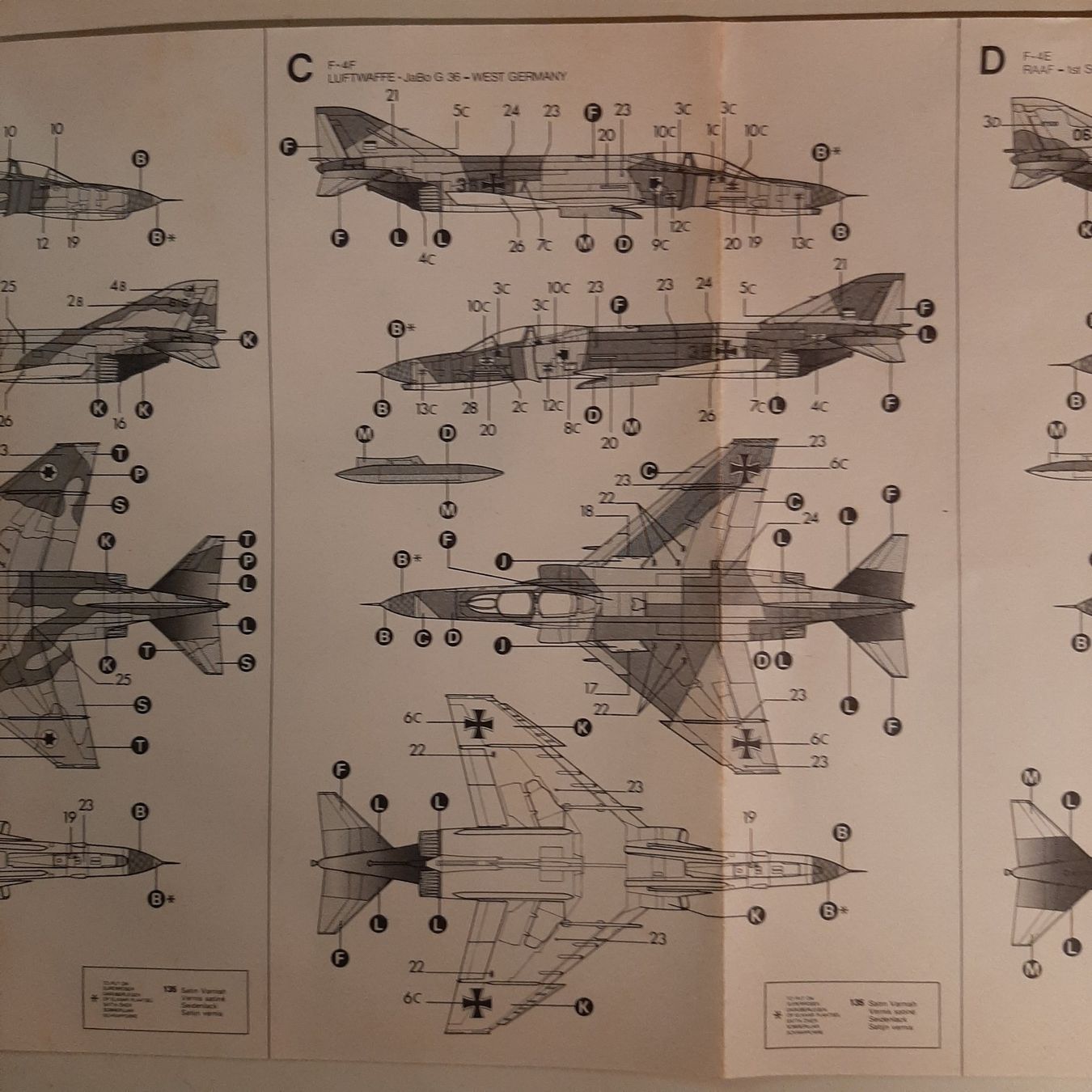 Kit di modellismo & Modellini statici: 2159 ... Mc.D.D. F-4 E/F Phantom ... Esci 9027 – Usato da Bonstetten venduto da Benibanny59 3