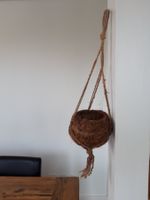 Hängetopf Gross Kokodama Blumenampel Boho Ethno Kokos Topf