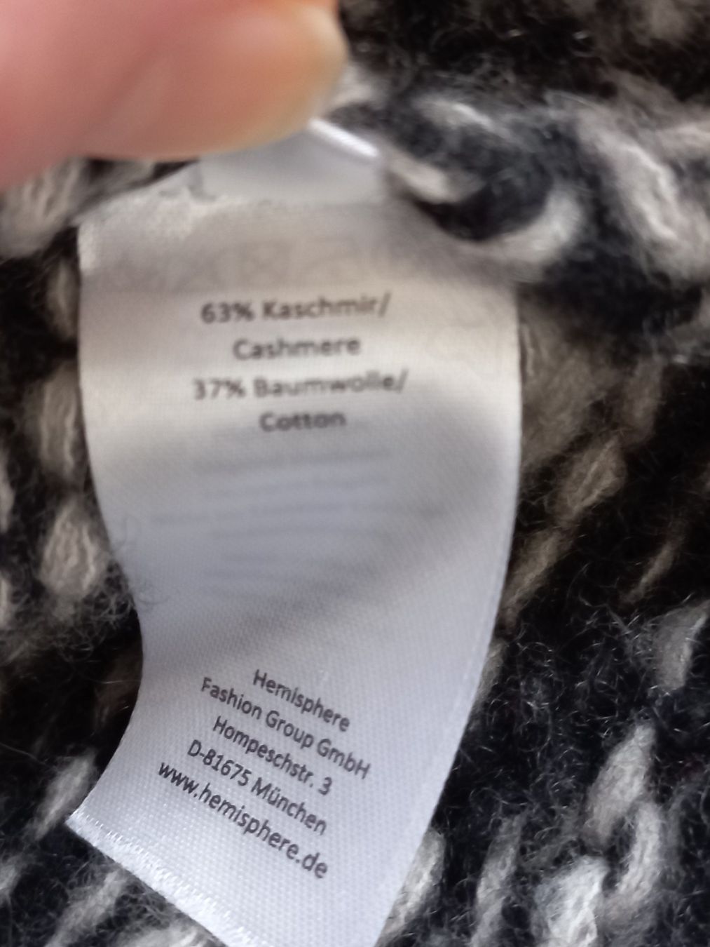 Hemisphere Pullover & Sweatshirts: Hémisphère Cachemire pull – Gebraucht aus Châtelaine von kbabs 4
