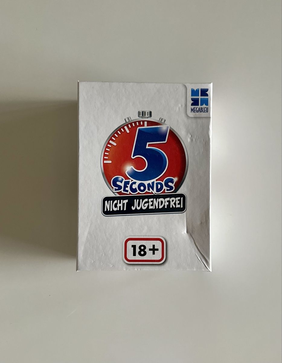 Spiele: "5 Seconds" Partyspiel (ab 18+) – Gebraucht aus Benken SG von SecondTreasure