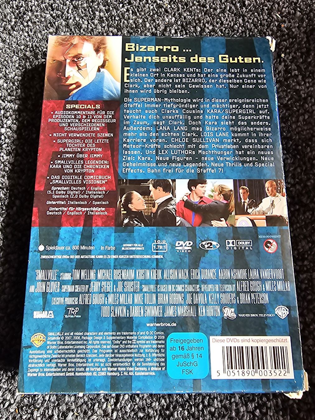 Tutti i DVDs: Smallville - Die komplette siebte Staffel  – Usato da Ruswil venduto da jan_bxl5 1