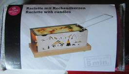 Raclette-Set mit Rechaudkerzen für gemütliche Abende