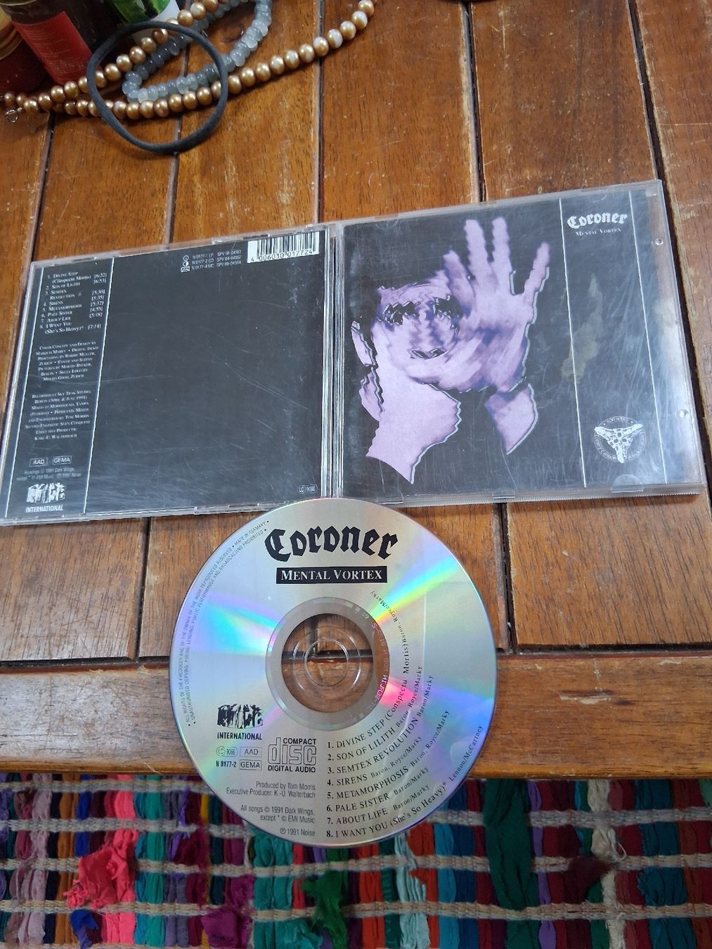 CDs: coroner- mental vortex  – Gebraucht aus St-Cergue von VeganWarrior