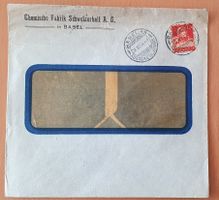 Nr. 126I, Typ 1 auf Brief, Basel 1914 nach Burgdorf