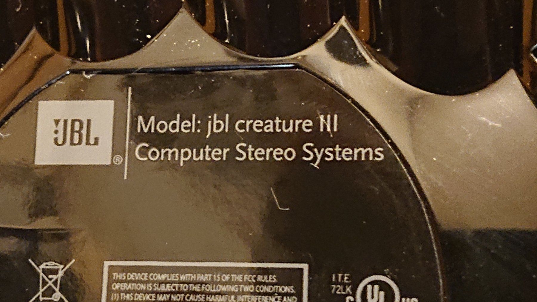 JBL Casse acustiche: PC Lautsprecher JBL Creature 3 – Usato da Reinach BL venduto da Hampe45 5