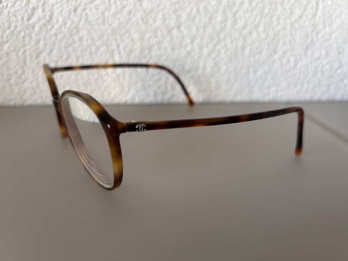Chanel Occhiali & Lenti: Chanel Brillengestell Braun mit Etui – Usato da St. Gallen venduto da jojan 5