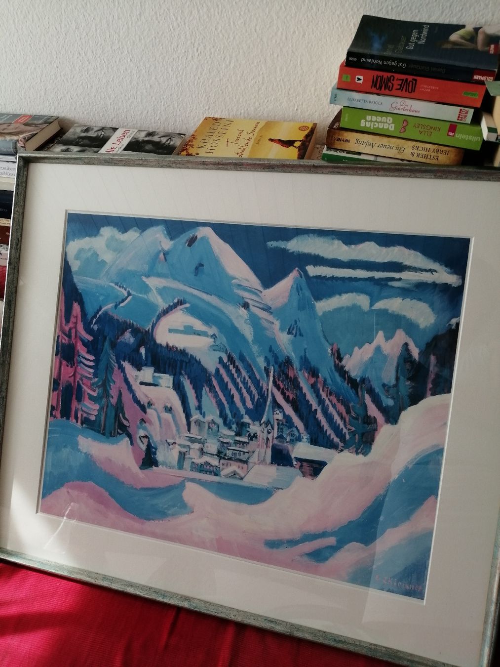 Foto & Immagini: Schönes winterliches Kirchner Bild (Davos)  – Usato da Windisch venduto da mer_6cjk