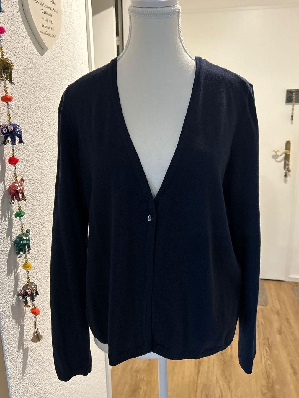 Giacche: Strickjacke dunkelblau von bpc selection Gr. 40/42 – Nuovo (secondo la descrizione) da Brunnen venduto da Nala2929 3