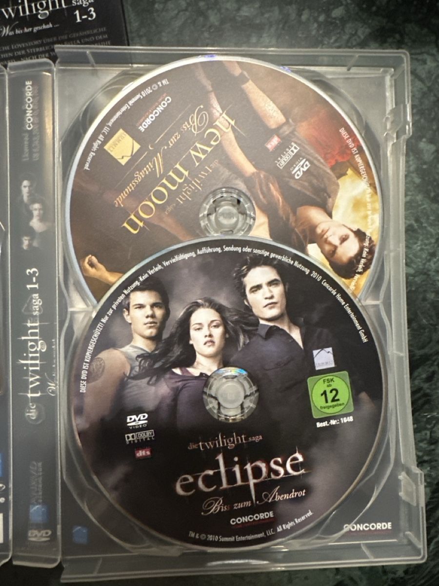 Tutti i DVDs: Twilight Saga: 1-3 Limited Edition – Usato da Ibach venduto da Viper39 3