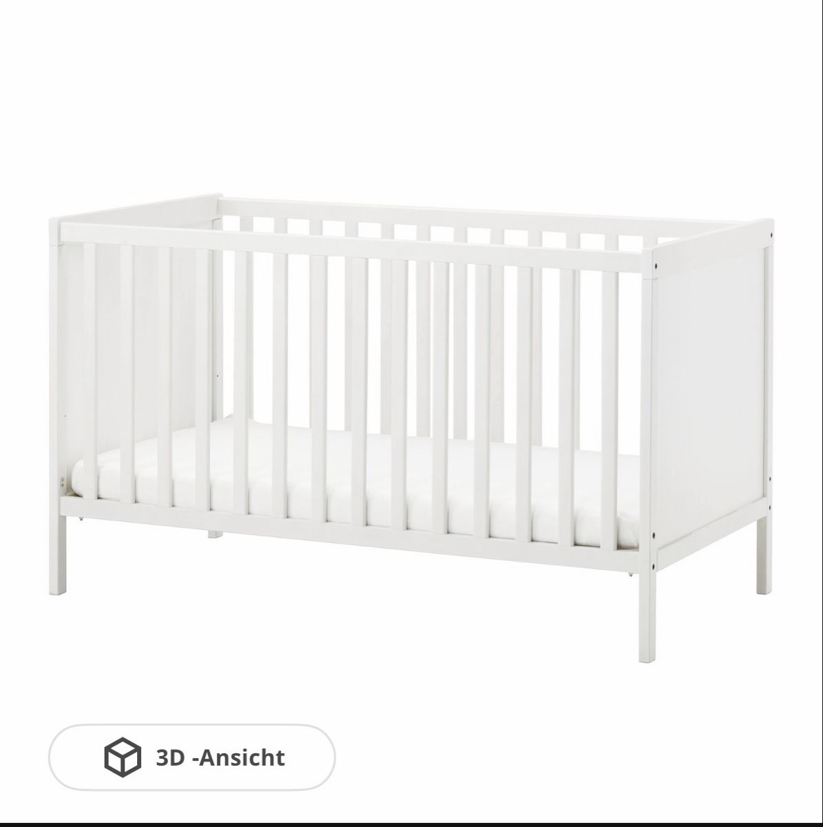 Ikea Letti: Babybett Sundvik von Ikea – Usato da Kerzers venduto da vog_tnj7