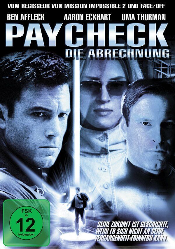 Tutti i DVDs: Paycheck - Die Abrechnung (DVD) – Usato da Uzwil venduto da visions77