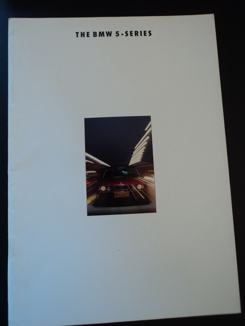 BMW Documenti: Prospekt BMW 5er Serie 1994 – Usato da Schwarzenburg venduto da modelCARama 1