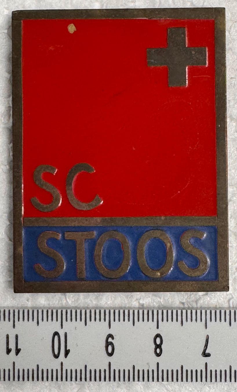 Placchette & Badge: Altes SC Stoos Emailschild - Ein Stück Schweizer Geschichte – Usato da Andwil SG venduto da Ariisa1234 2