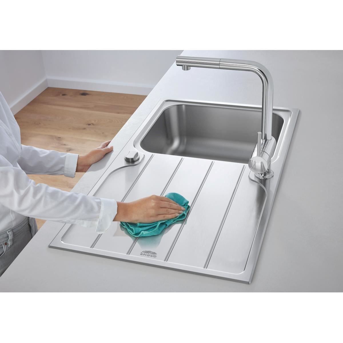 Grohe Rubinetteria: Grohe Minta Spültischbatterie chrom – Nuovo e nell'imballaggio originale da Bottighofen venduto da zaap 1