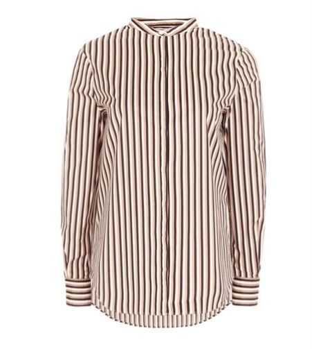 Hugo Boss Camicette: Boss Striped Cotton Shirt Bluse – Usato da Münchenstein venduto da B771 3